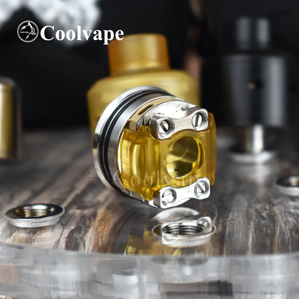 Атомайзер для электронной сигареты Wolf coolvape hadaly цитадела RDA Hadaly rda обслуживаемый