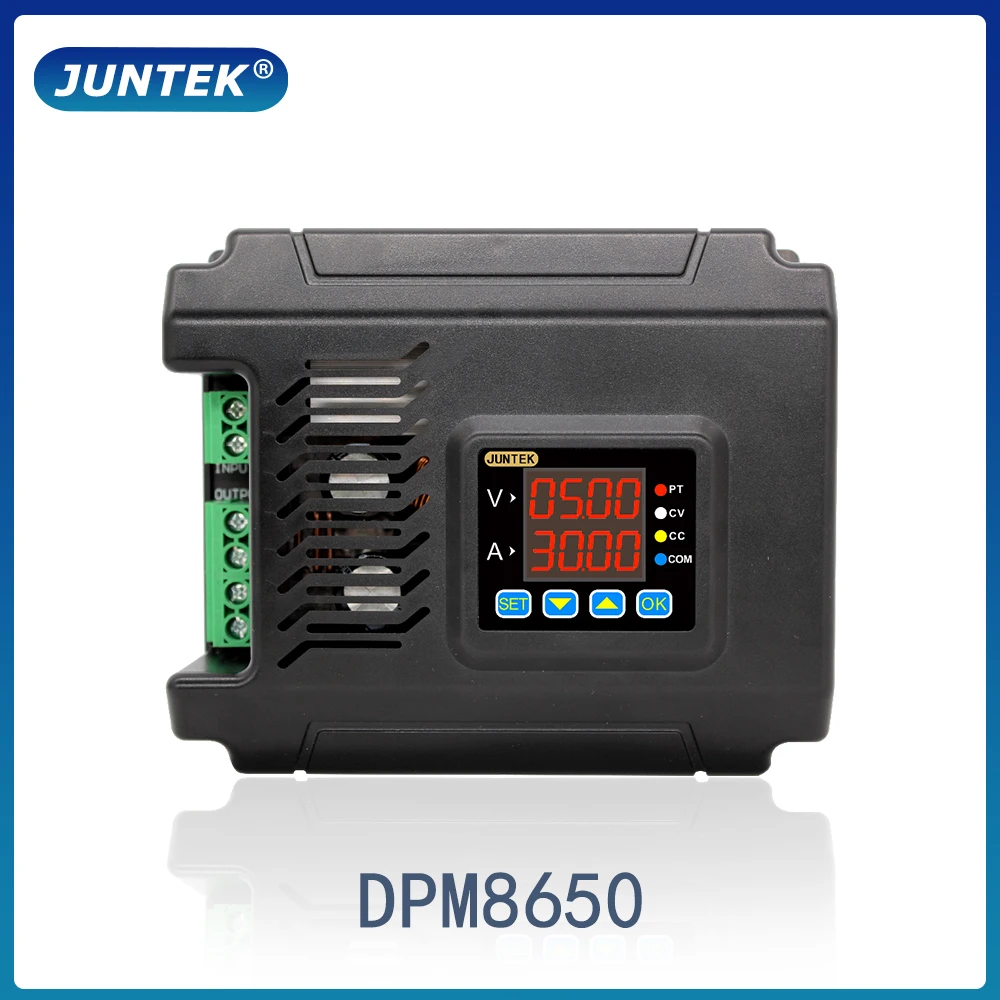 JUNTEK DPM8650 60V50A вольтметр DC регулятор напряжения постоянный ток источник питания