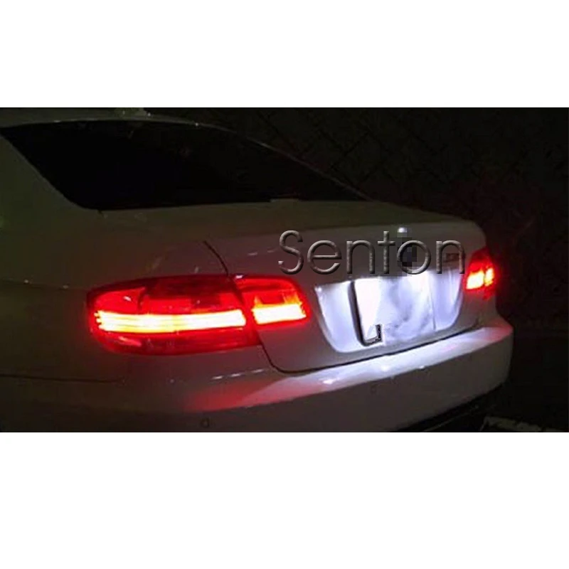 1 пара Автомобильный светодиодный номерной знак светильник дневные ходовые огни