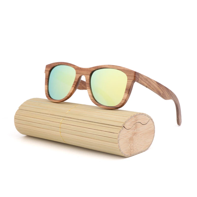 Это Ласточка Natural узорчатые HandMade100 % Зебра деревянные солнцезащитные очки для