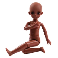 ucanaan 16 nude body black skin 30cm bjd doll 18 ball jointed dolls without outfits girls diy dress up toys