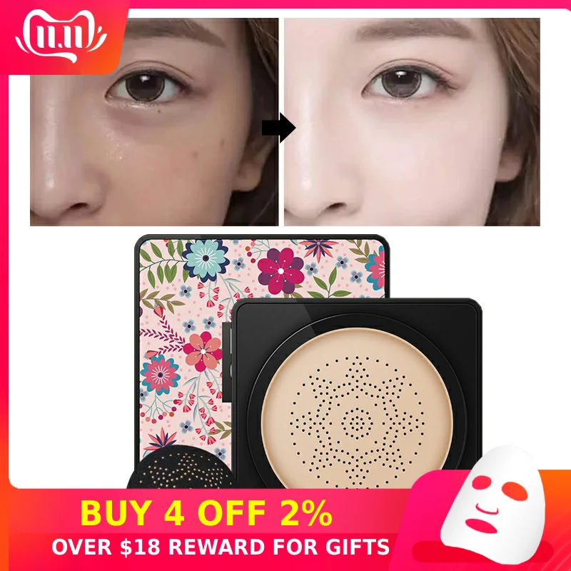 Основа BB Air Cushion Грибная голова корейский CC крем корректор водонепроницаемый