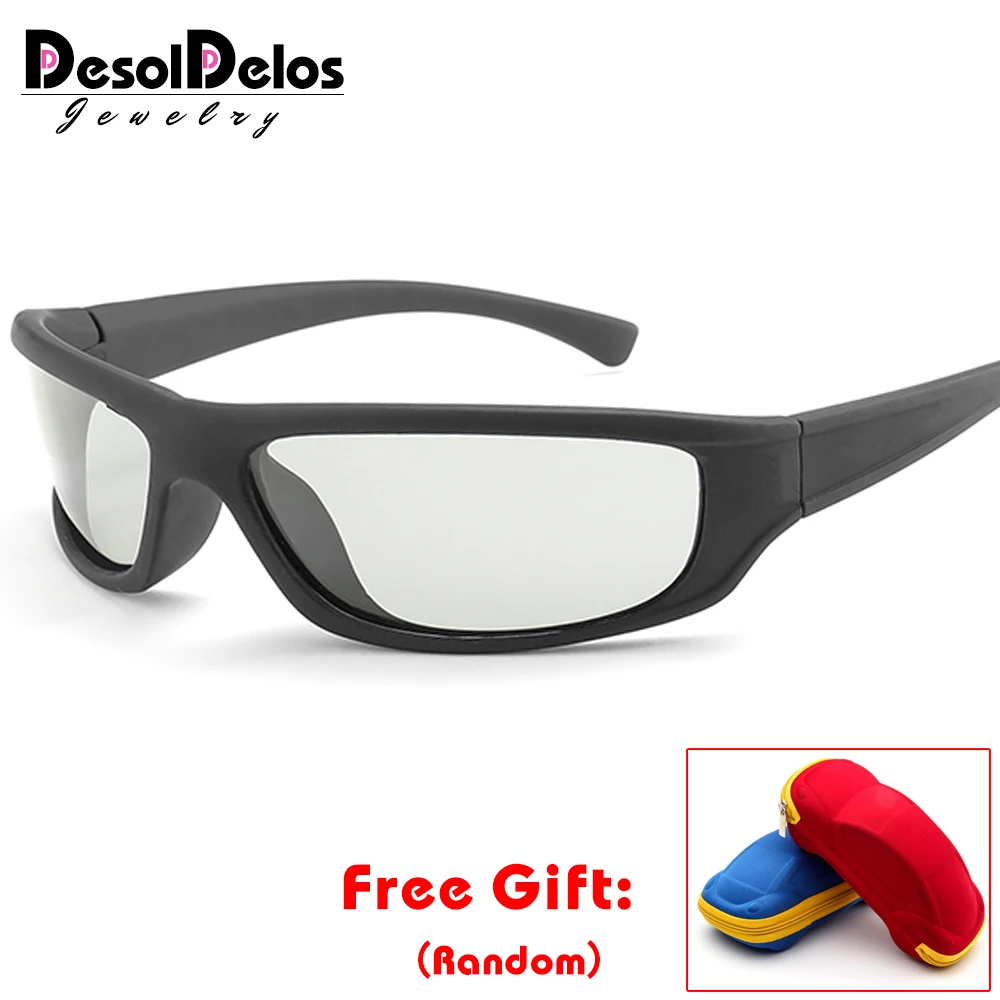 

Polarized Photochromic Sunglasses Women Brand Designer Driving Goggles Men Clacssic UV400 Gafas De Sol Hombre with box