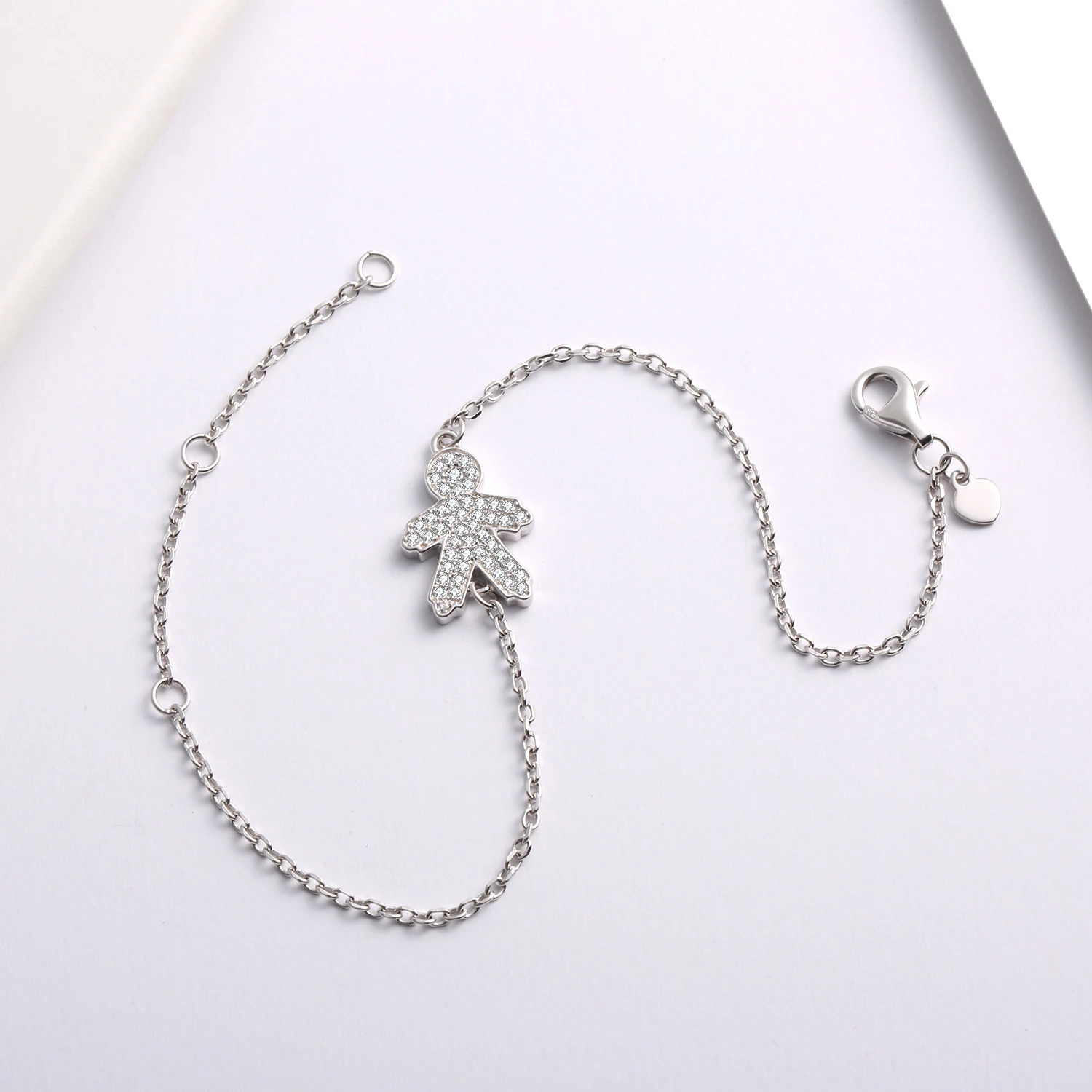 SEOMI Аутентичные 925 стерлингового серебра Популярные Регулируемый мальчик и