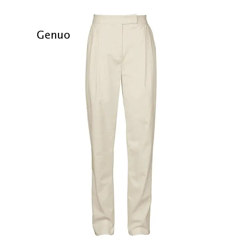 

Casual Loose Patch Pockets White Coat Autumn V Neck Jacket Female Oversize Latern Sleeve Long Top Women Black Streetwear Clothes