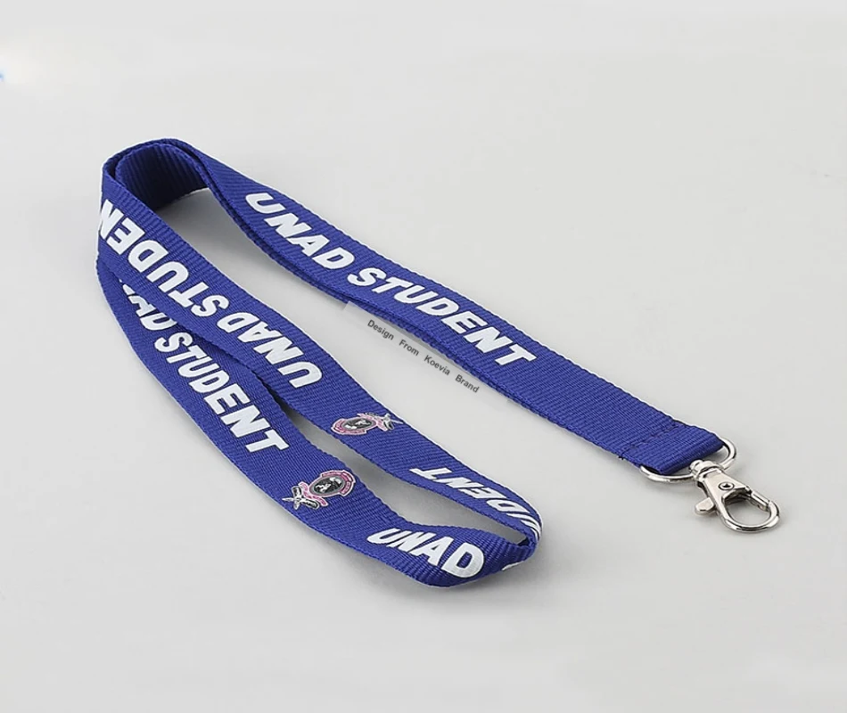 Недорогой шнурок с принтом логотипа на заказ рекламный шириной 20 мм