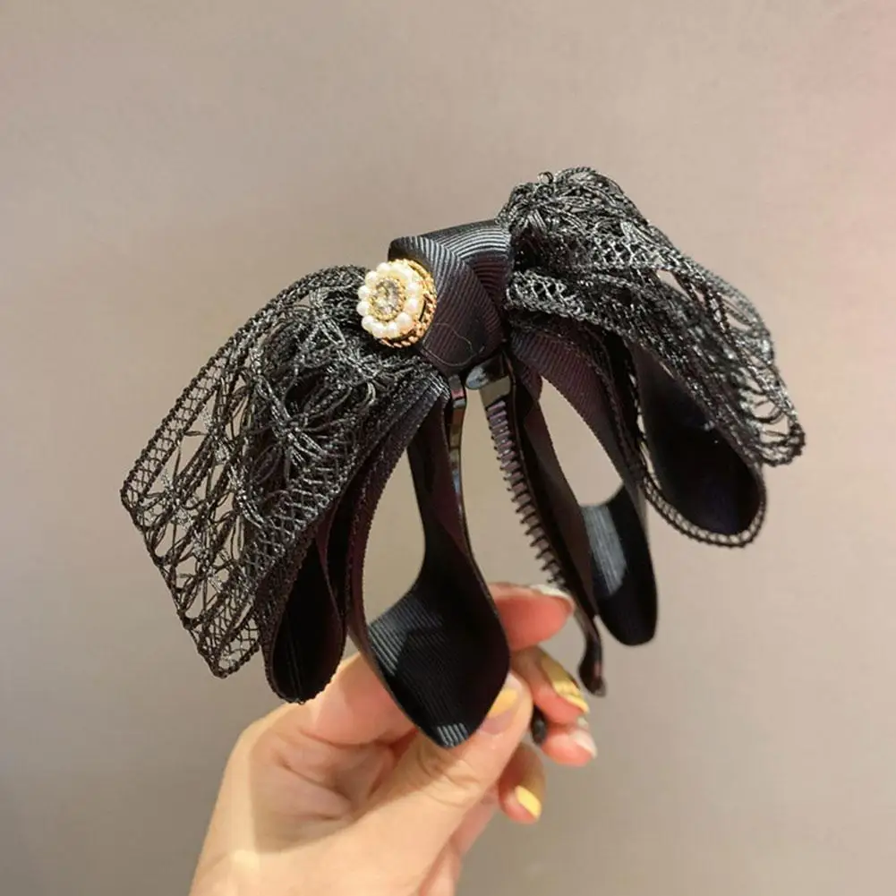 Заколка для волос с бантом и бананом заколка пряжка держатель конского хвоста