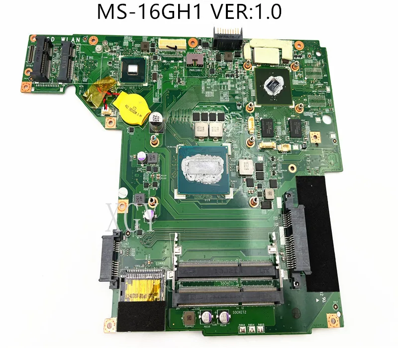 MS-16GH оригинальный ноутбук MSI GP60 GE60 материнская плата с процессором MS-16GH1 SR15G 840M 100%