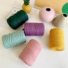 250 грулон, плетеная пряжа для вязания крючком, 6 мм