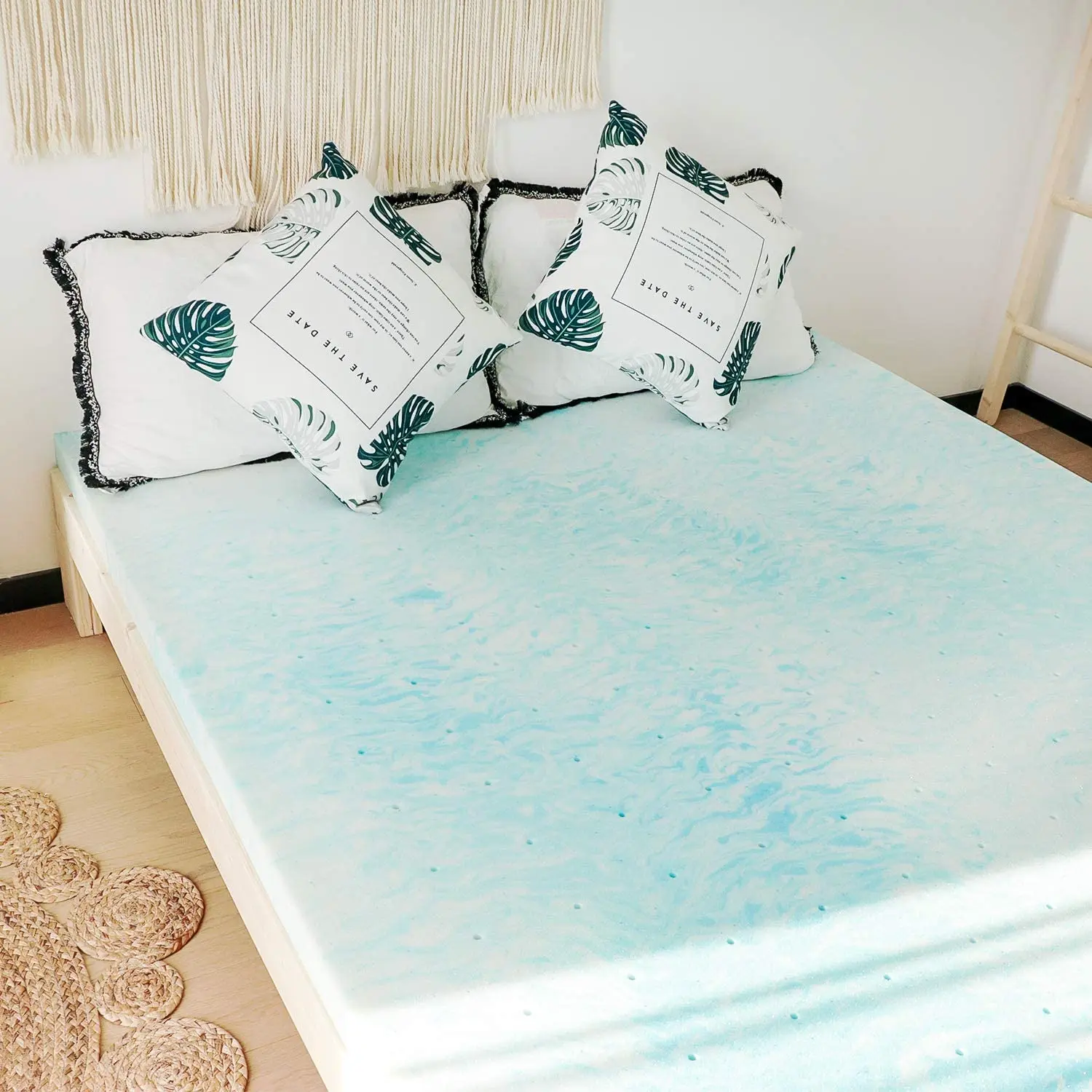 Матрас Топпер 2 дюйма плюшевые гелевый матрас из пены с эффектом памяти фигурки