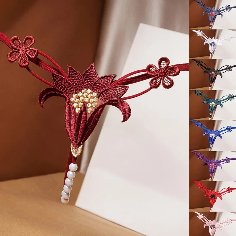 Женское Эротическое нижнее белье сексуальные трусики ажурные стринги женские