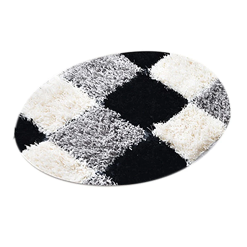 

Non Slip Toilet Cover Seat European Soft Bathroom Bath Mat Floor Rug Carpet with Slip Back 3Pcs