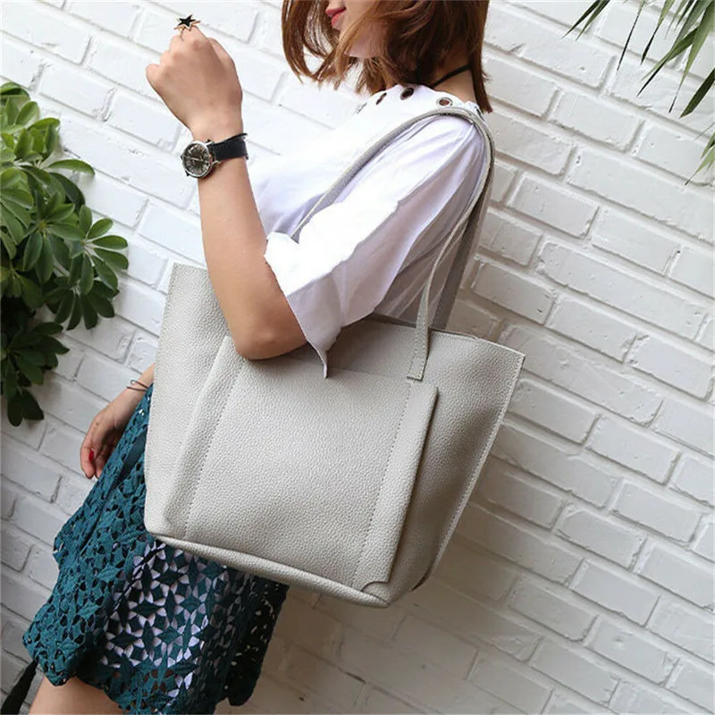 Кошелек из искусственной кожи сумки для женщин четыре комплекта модная сумка на