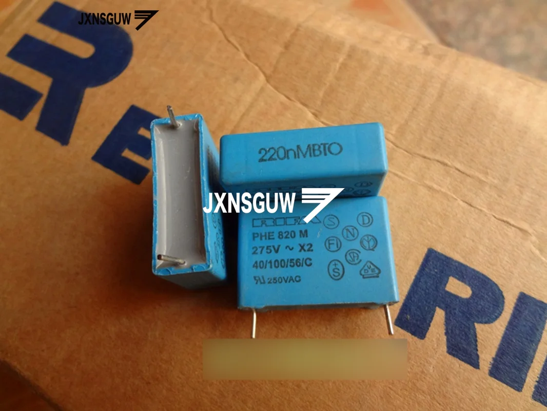 10 шт. новый оригинальный пленочный конденсатор RIFA PHE820 0 22 UF 275V P23MM MKP 224/275V 820 мкФ 275VAC