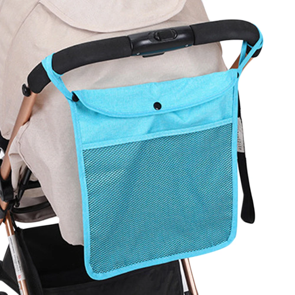 

Newborn Baby Stroller Hanging Bag Pram Pushchair Mesh Hanging Bag Diaper Bottle Storage Organizer Accessories 34cm x 30cm supply