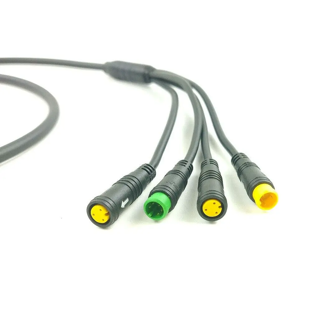 Жгут проводов Bafang 1T4 кабель 1 в 4 провода BBS01 BBS02 BBSHD двигатель среднего привода