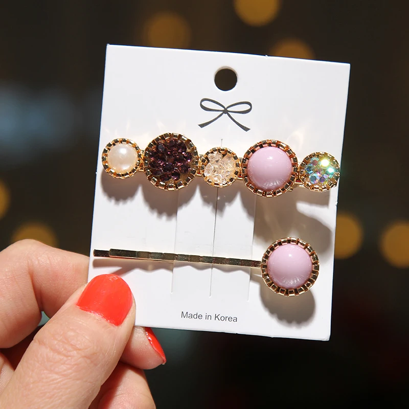 Корейские простые акриловые аксессуары очаровательные свадебные ювелирные