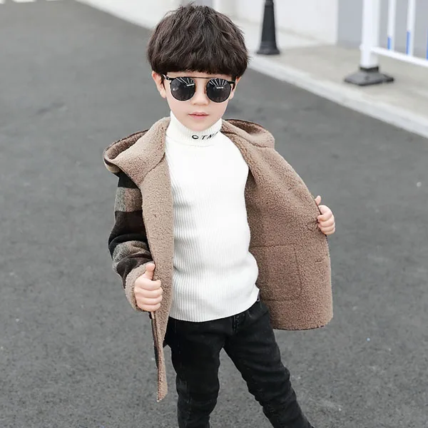 Детское длинное и плотное Пальто peacoat для мальчиков | Мать ребенок