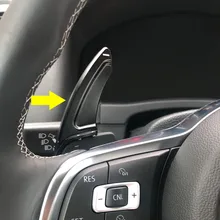 Весло переключения передач на руль для Volkswagen Golf 7 Polo GTI R Line Jetta GLI