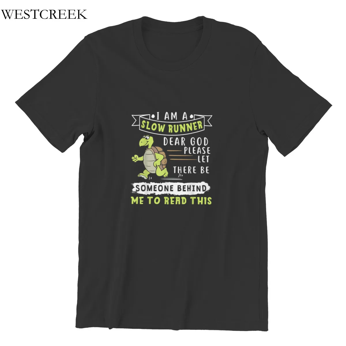 Забавная футболка I Am A Slow Runner в виде черепахи подарок для бега необходимая вещь