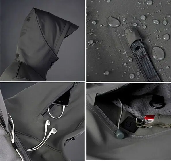 Мужские уличные водонепроницаемые куртки TAD V 5 0 XS Softshell охотничий наряд