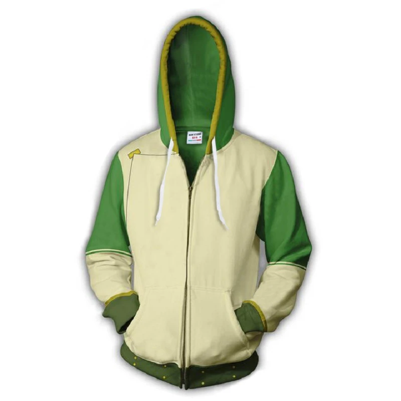 

Men Women Avatar: Last Airbender Costumes Hoodies 3D Printing Cosplay Zipper Fashion Flame Sweatshirts Spring Autumn Jackets