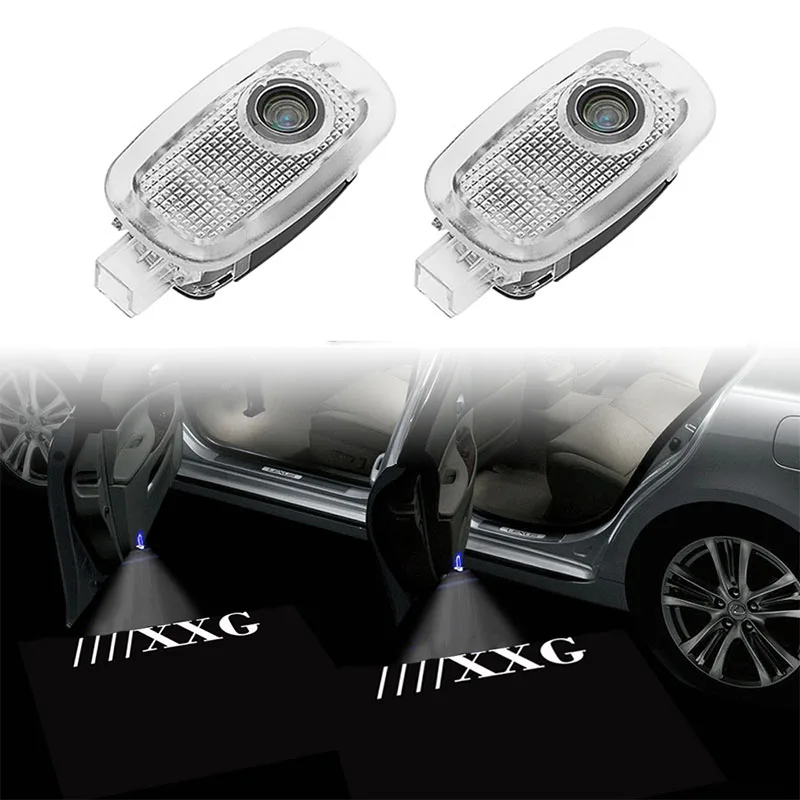 

Car Projector Welcome Light For Mercedes AMG Projector Logo Ghost Shadow Lights Led Car Door Decorative Lamp Accessories New