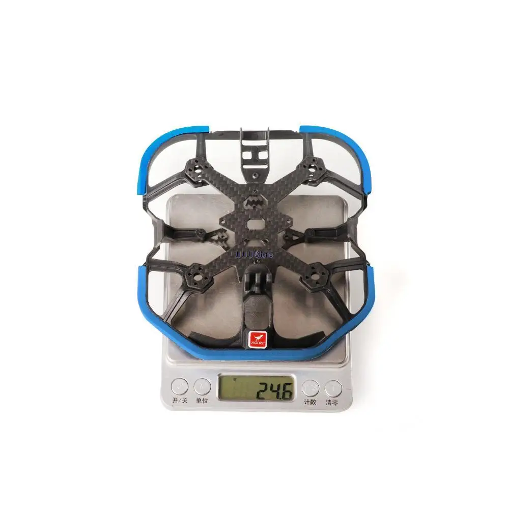 HGLRC KT20-repuesto de Dron de carreras de fibra de carbono, Kits de marco de largo alcance, 2 pulgadas, FPV, 90mm, 3K-3