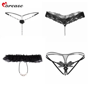 Секс-игрушки для пар женский сексуальный товар T-back флирт черная Очаровательная кружевная для женщин взрослые игры эротическая одежда для зрелых женщин