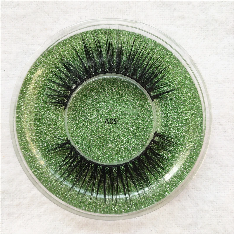 

Handmade 3D Soft Faux Mink Hair False Eyelashes Crisscross Wispy Fluffy Lashes Extension Eye Makeup Tools