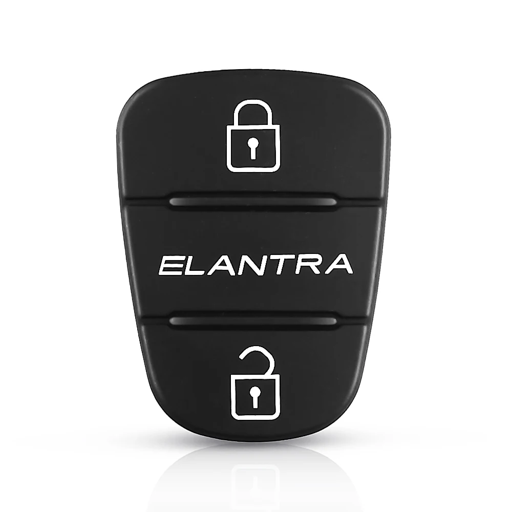 Model 7 Dandkey резиновый кнопочный коврик для hyundai Solaris Picanto Elantra для Kia RIO HOLD Verna Sportage откидная оболочка ключа дистанционного управления пустой чехол - Цвет: Model 7