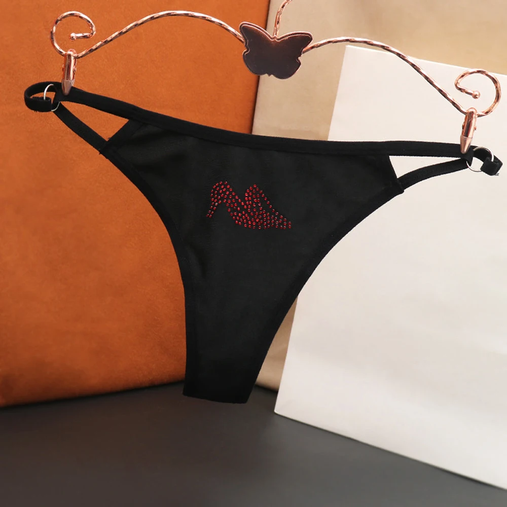 

Женские трусики-стринги с заниженной талией, хлопок, цвет в ассортименте