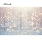 Фон для фотосъемки Laeacco в волшебный горошек Снежинка Вечеринка Детский лес Живописный фон для фотостудии