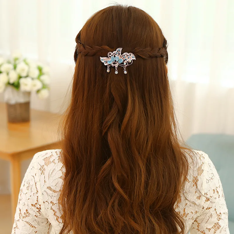 Новинка 2019 женские модные заколки для волос милые хвоста украшения в виде нежных