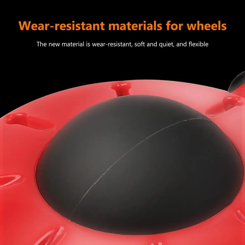 

Good Toughness Muscle Training Device High Density Lightweight No Noise Abdominal Wheel for Exercise