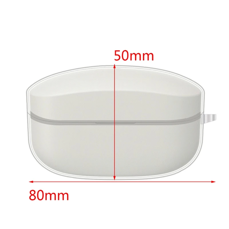 

Simple TPU Case Anti-scratch Protective Cover for -S-o-ny WF-1000XM4 Earphone