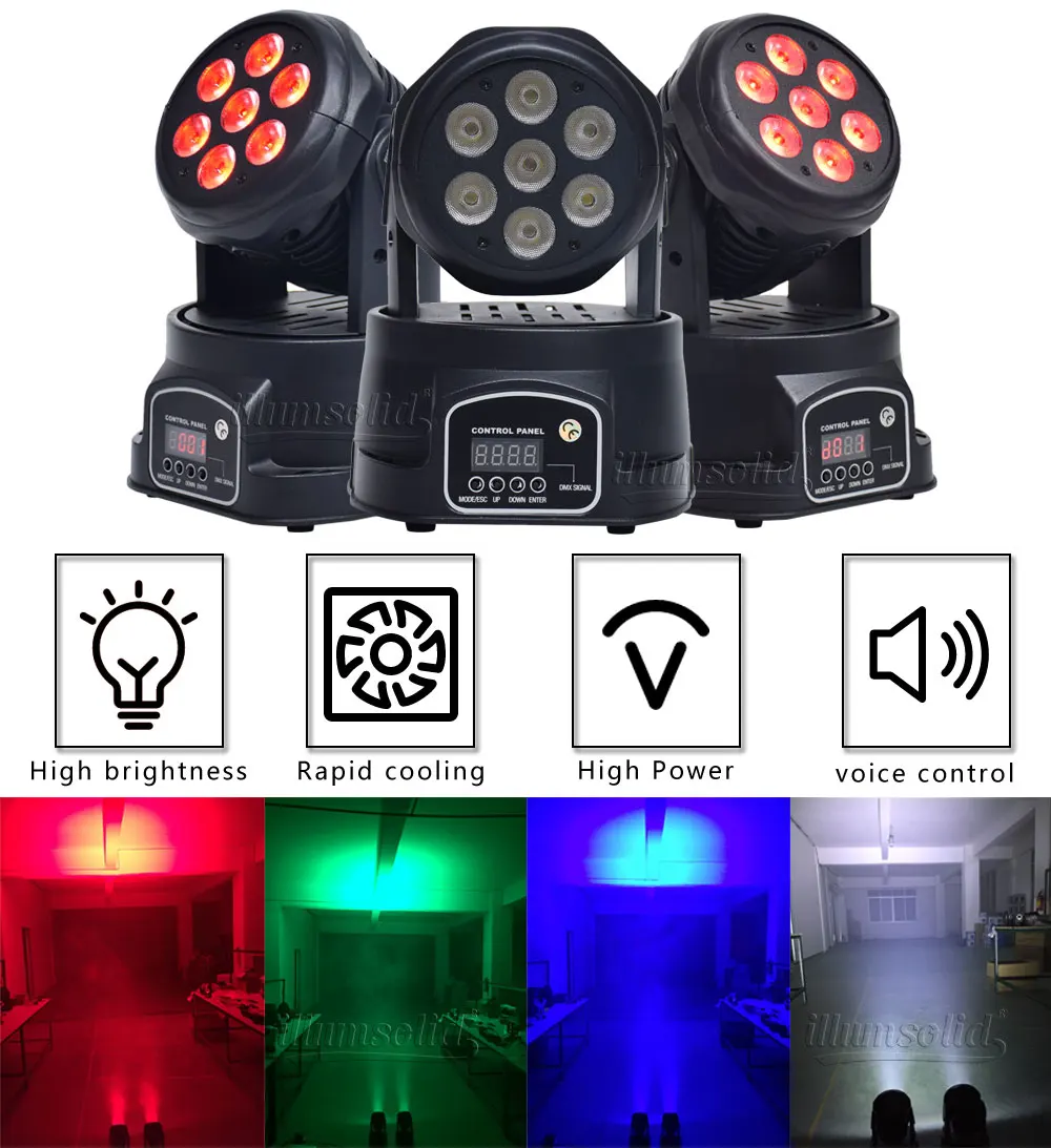 RGBW для сцены света движущиеся головы мыть луч вечерние DMX512 Led Dj Xmas DMX