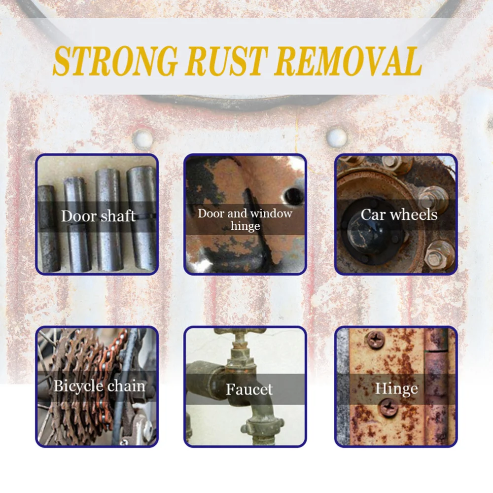 

1 Bottle Rust Converter Auto Washing Anti Corrosive Spray Paint for Kitchen Car