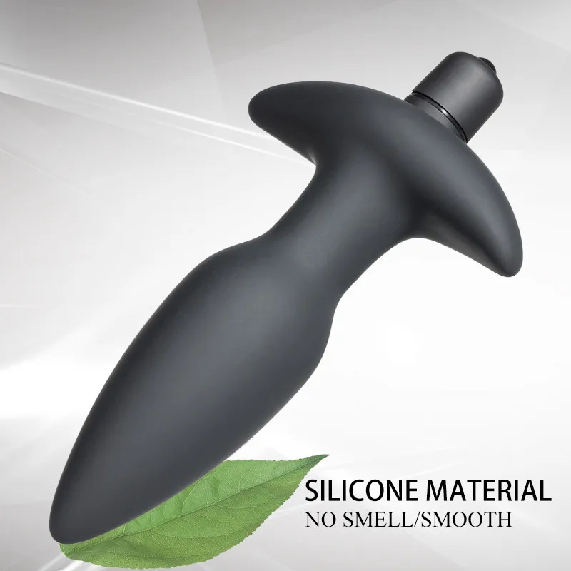 Силиконовый Вибрирующий Анальный вибратор вибрирующие анальные пробки 10