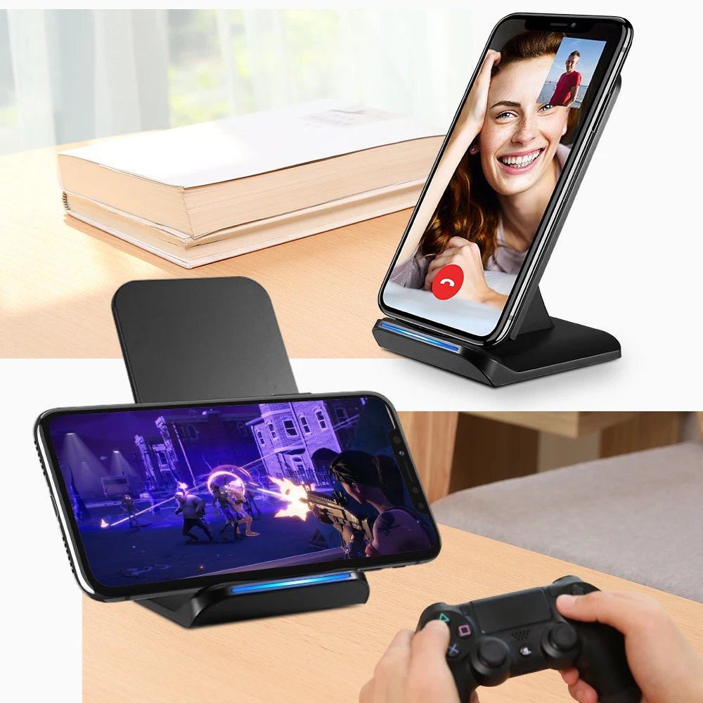 Беспроводное зарядное устройство RAXFLY 10 Вт QI для iPhone X XR XS MAX Xiaomi Быстрая зарядка