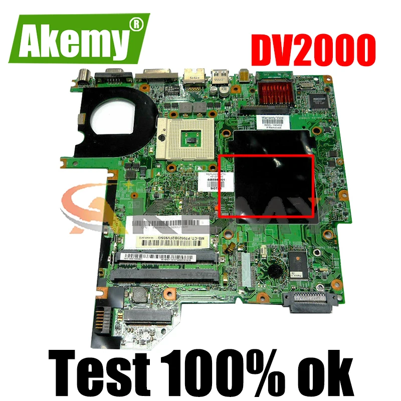 460716 001 501 для струйного принтера HP Pavilion DV2000 Материнская плата ноутбука 06228 5 GM965 G88 830