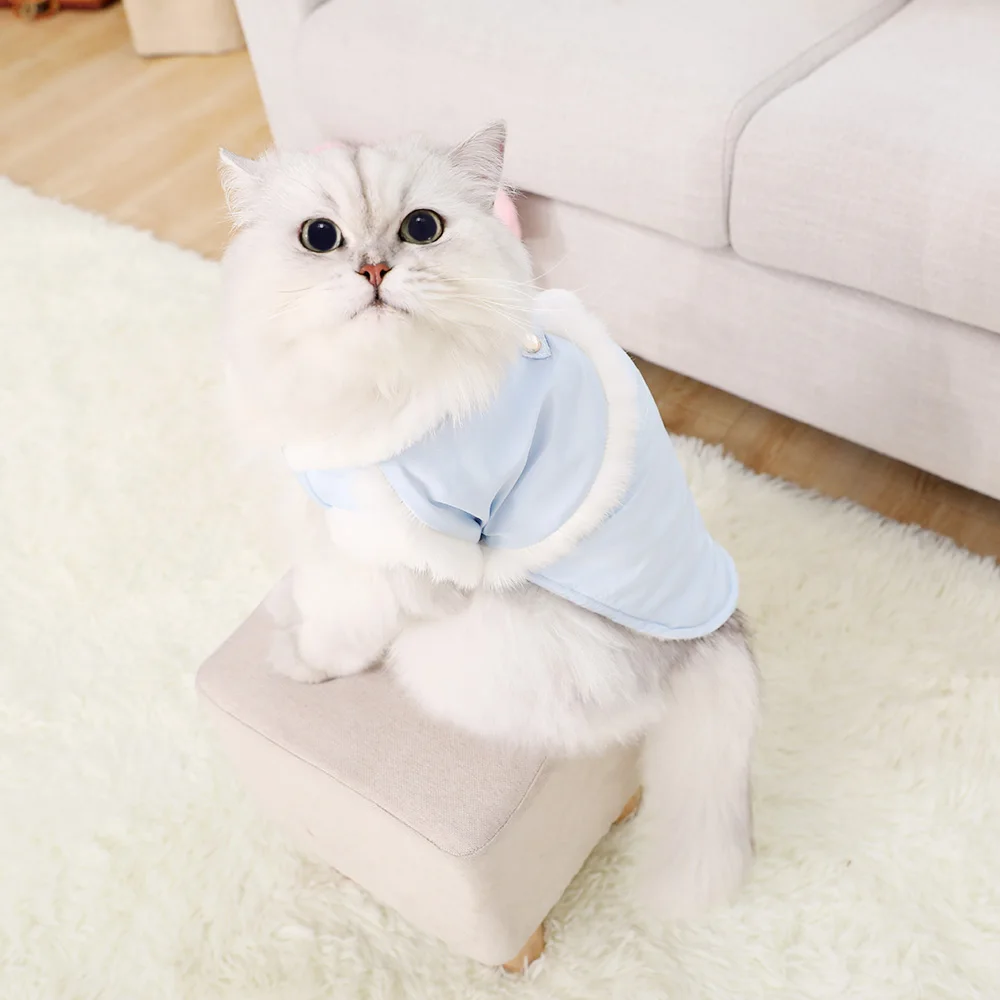 Hoopet одежда для домашних животных костюм котов щенков теплая куртка котят |