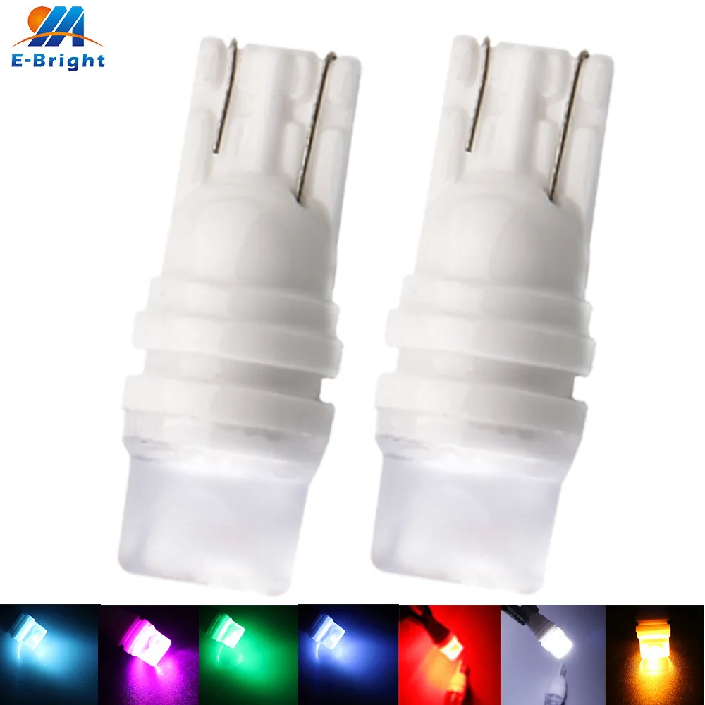 100X W5W тепло прочный T10 3 SMD 2835 194 LED Керамический Автомобиль Клин двери боковой