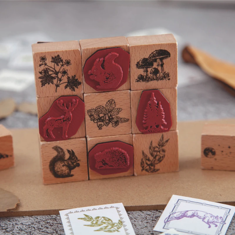 Стандартный деревянный штамп для скрапбукинга|Штампики| |