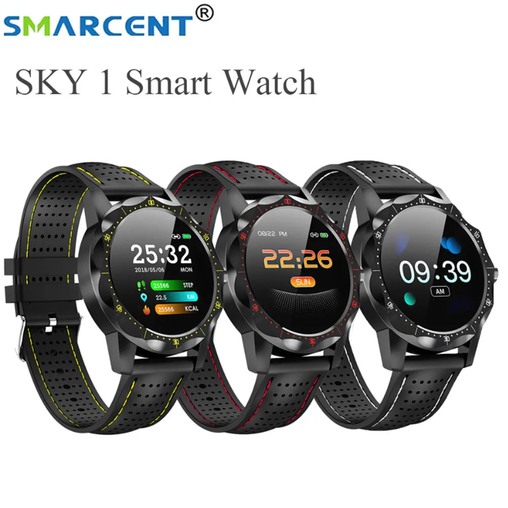 Новый комплект из 1 поддержка Bluetooth GPS спортивные Смарт часы для мужчин и женщин IP68