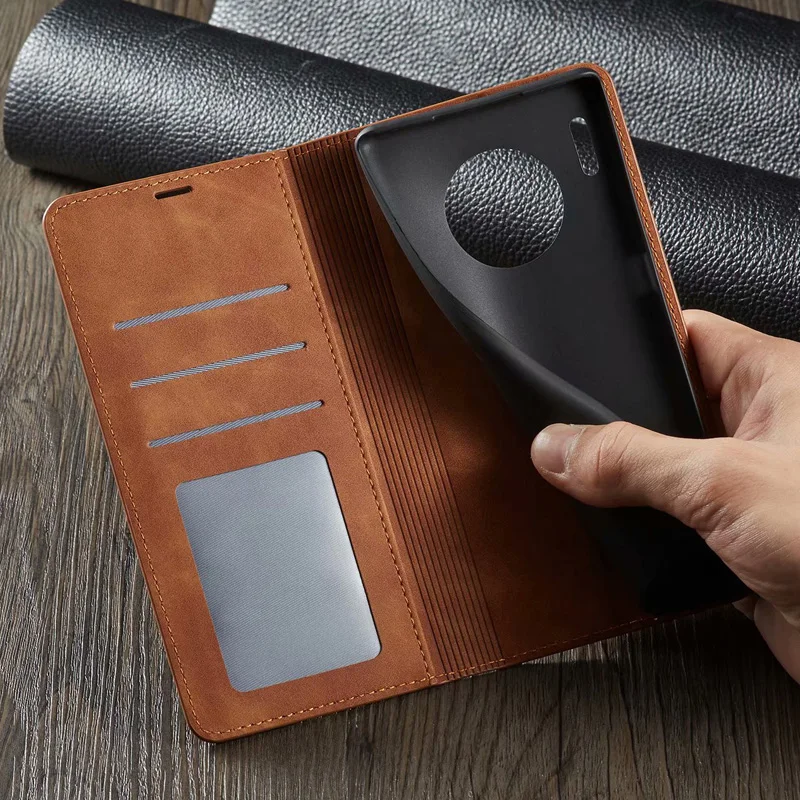 Кожаный чехол для HUAWEI Mate 30 Pro Lite Case Mate30 откидной Чехол Магнитный кошелек Mate20 20