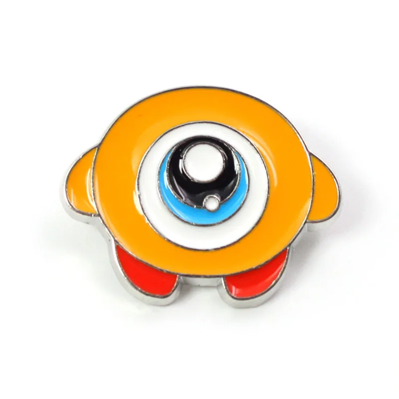 Модная эмалированная брошь в стиле аниме Kirby pin рюкзак джинсовый значок одежда
