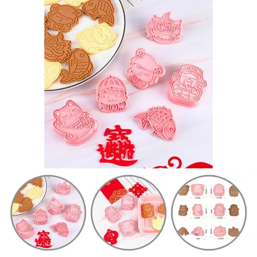 

Резак для печенья, китайский элемент, 3D тиснение, «сделай сам», резак для печенья, штамп для печенья, прекрасная форма для помадки