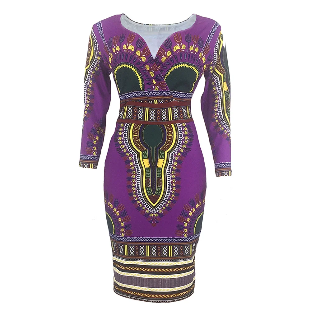 

2021 New Ankara Style Bazin Riche African Traditional Women Dresses Print Wax Vestido Maxi Senegal Wedding Or Party Sewing Dress