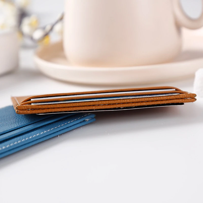 Чехол для карт унисекс из искусственной кожи визитница держатель кредитных